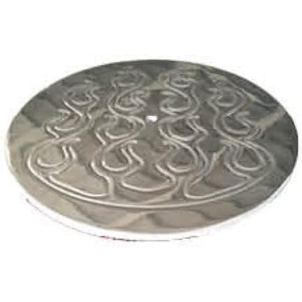 Generic 14 inch round flame air cleaner top polished front view automotive engine modification