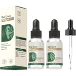 Voguzy Ear Care Drops front view showing two pack bottles for tinnitus relief.