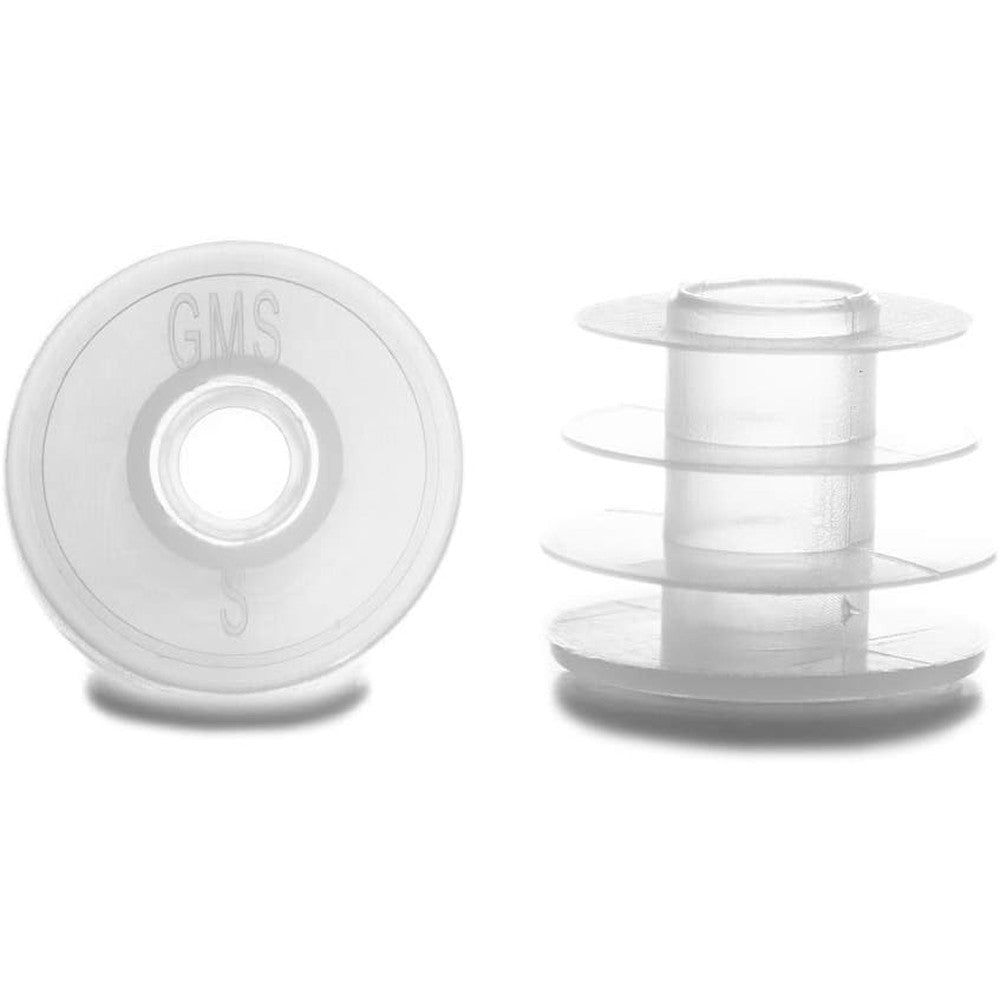 GMS Group Medical Supply Press In Bottle Adapter Plug 25 count pack front view