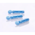 Prodigy Twist Top Lancets 28 Gauge 100 count front view packaging for diabetic glucose testing