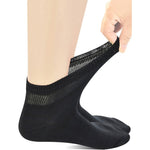 Yomandamor Mens Coolmax Diabetic Socks 5 pack front view
