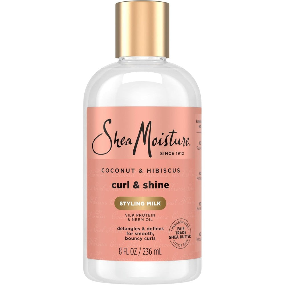 Shea Moisture Curl and Style Milk front view bottle