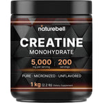 NatureBell Creatine Monohydrate Powder Front View