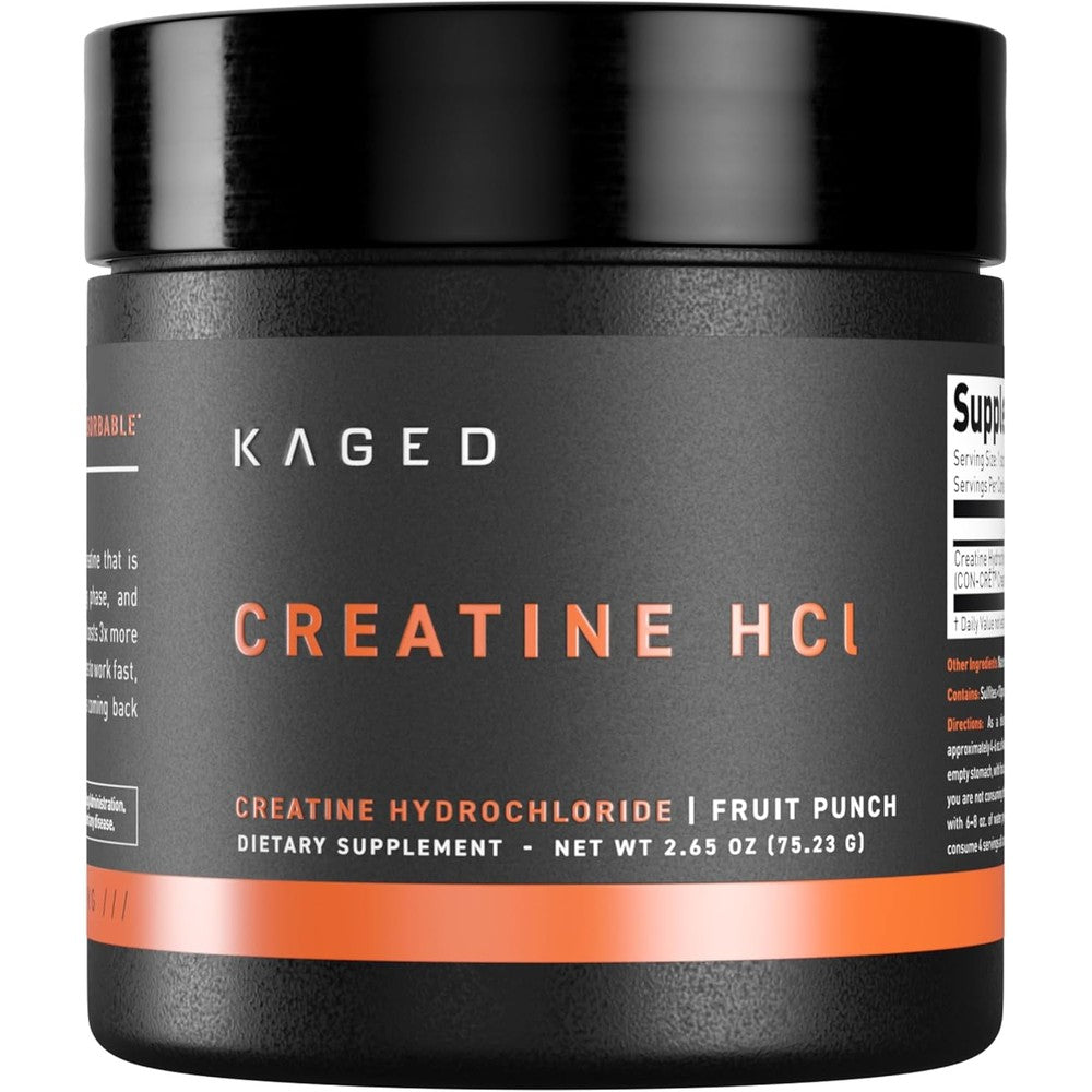 Kaged Creatine HCl Powder front view packaging