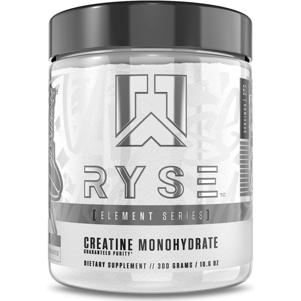 Ryse Creatine Monohydrate Powder front view muscle supplement