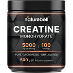 NatureBell Micronized Creatine Monohydrate Powder front view