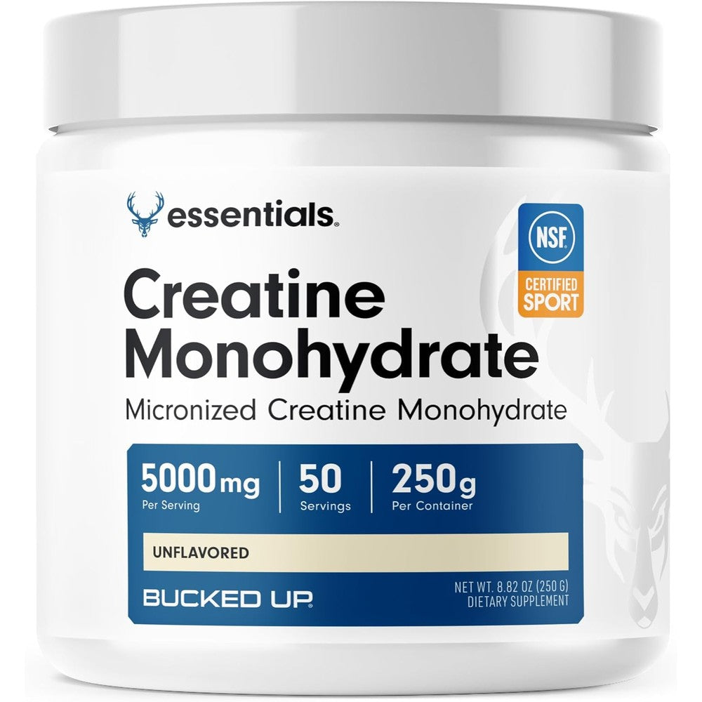Bucked Up Pure Micronized Creatine Monohydrate Front View
