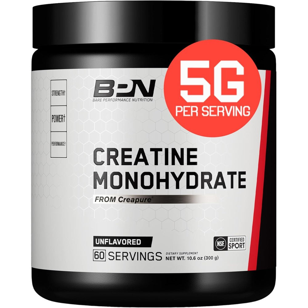 Bare Performance Nutrition BPN Pure Creatine Monohydrate front view