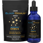 3 Leaf Naturals Elixir Ormus 4 Fluid Ounces Front View