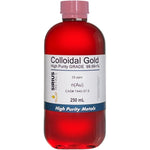 Sirius Metals True Colloidal Gold 25 ppm 250 mL bottle front view