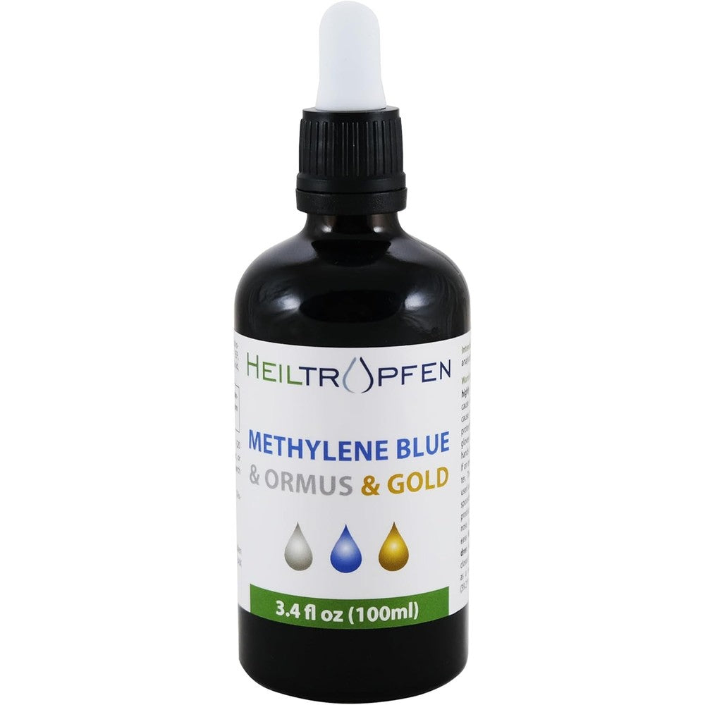 Heiltropfen Methylene Blue And Ormus And Gold 100 ml front view