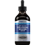 Piping Rock Colloidal Silver Liquid Drops front bottle view for immune support