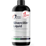 Designs for Health Silvercillin Liquid 16 ounce bottle front view premium immune support supplement