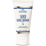 Natural Path Silver Wings 250ppm Silver Herbal Ointment 1.50 Ounce front packaging view