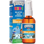 Sovereign Silver Kids Immune Support front view authentic USA imported supplement spray