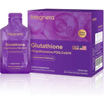 Megneta Liposomal Glutathione 500mg supplement front view pouch packaging