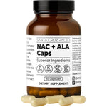 Santa Cruz Paleo NAC + ALA Caps front view bottle