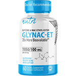 Nature's Fusions GlyNAC-ET NAC supplement bottle front view