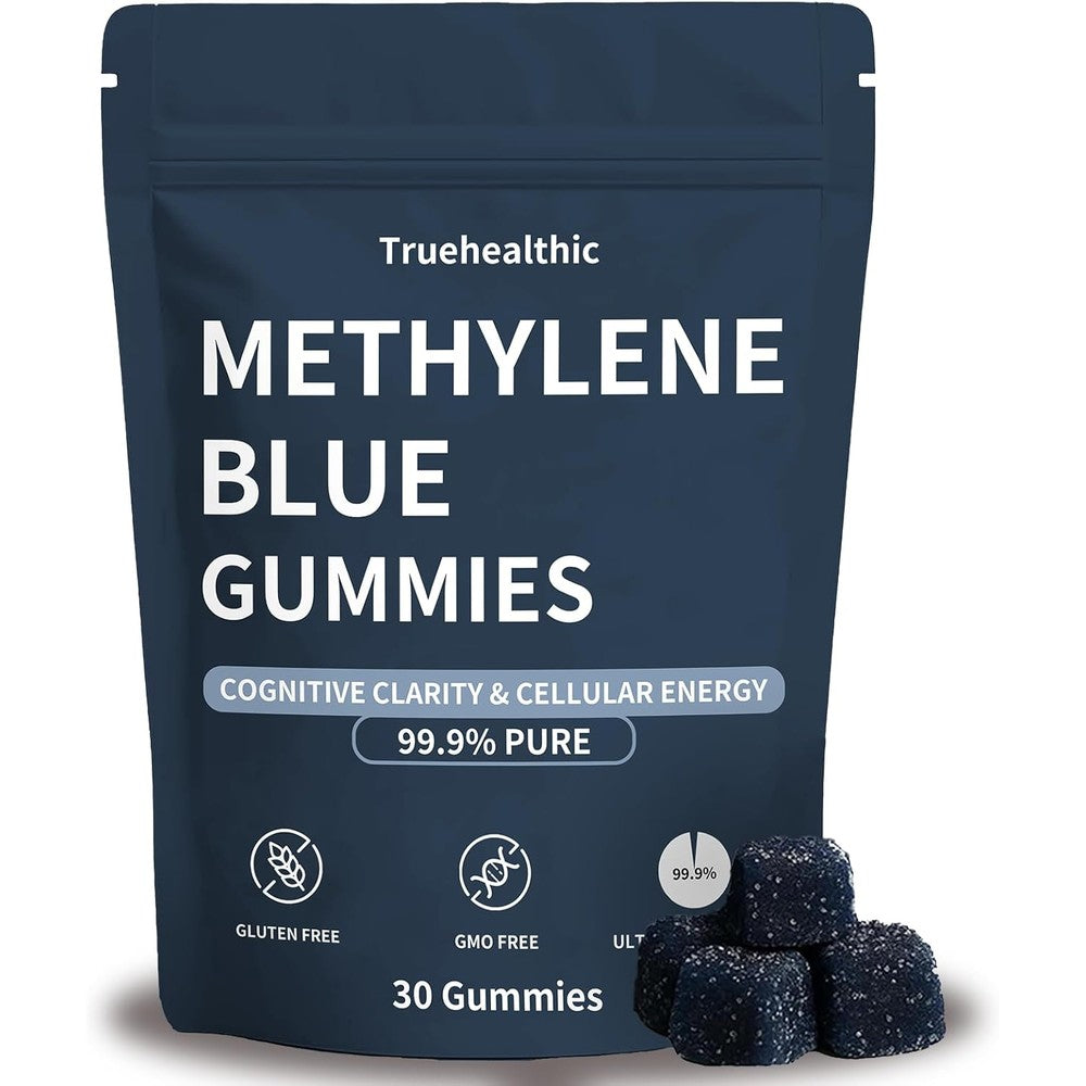 Truehealthic Methylene Blue Gummies front packaging view cognitive support
