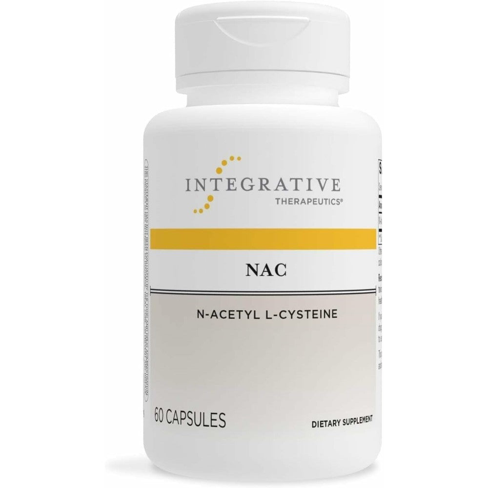 Integrative Therapeutics NAC antioxidant support 60 capsules front view