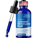 Sweat and Soul Methylene Blue 2 fluid ounce bottle front view