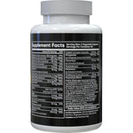 Primal Pharm Perform premium nootropic brain supplement sixty vegetable capsules front view bottle showing ingredients list.