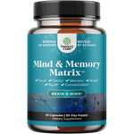 Natures Craft Nootropic Brain Supplement front view bottle