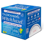 T.N. Dickinson's Medicated Cooling Pads front view tub packaging for hemorrhoid relief