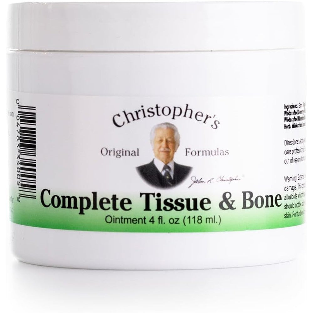 Christopher's Original Formulas Complete Tissue And Bone Ointment front view packaging