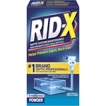 Rid-X septic tank system treatment powder front view 9.8 ounce
