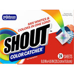 Shout Color Catcher dye trapping laundry sheets front view packaging