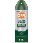 OFF! Deep Woods Insect Repellent Aerosol Spray 6 Ounce front view