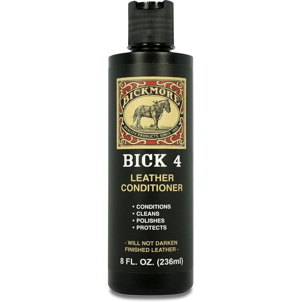 Bickmore Bick 4 leather conditioner front view bottle