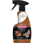 Weiman leather cleaner and conditioner front view bottle