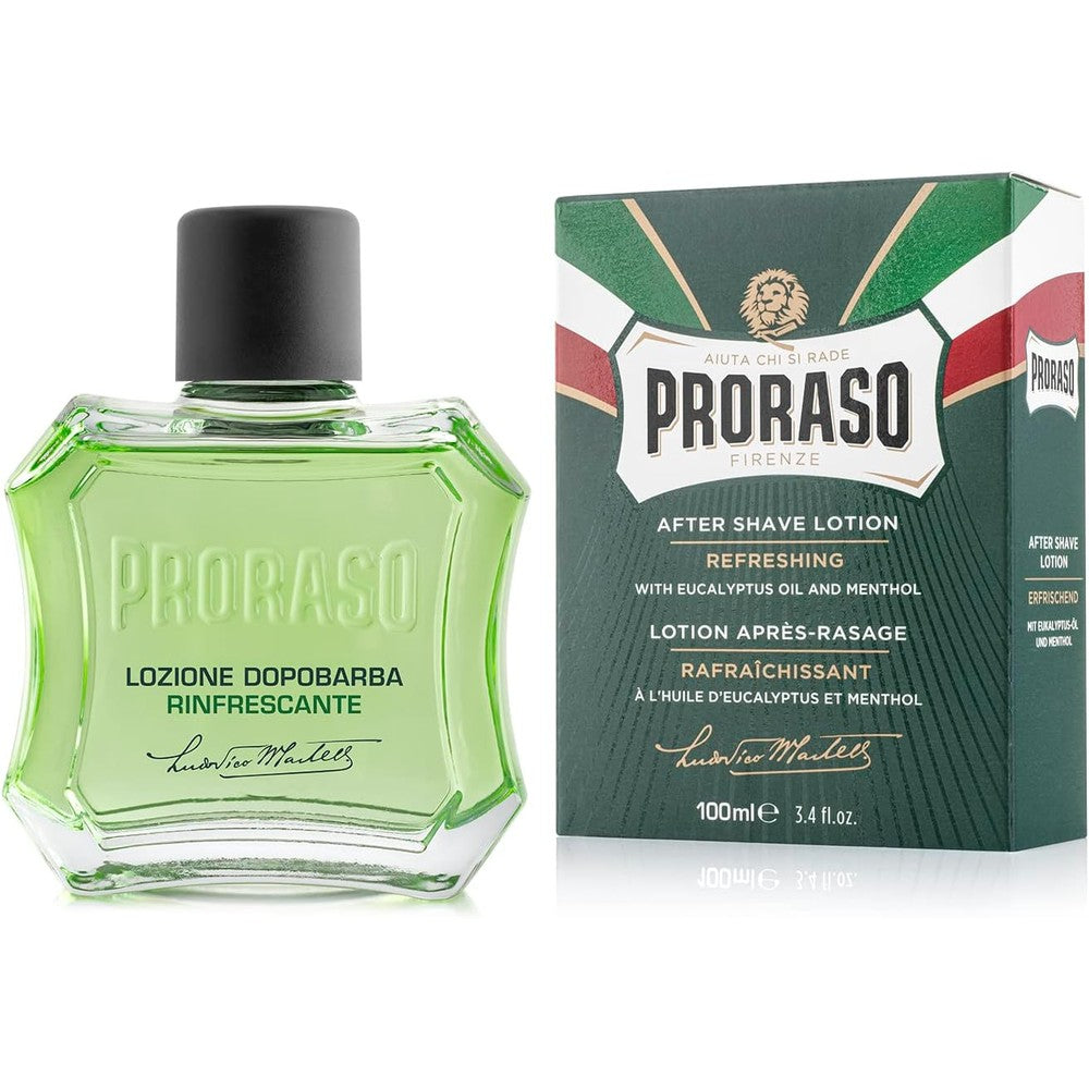 Proraso after shave lotion front view bottle