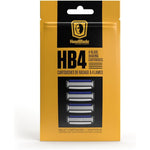 HeadBlade HB4 replacement shaving cartridges front view pack of four