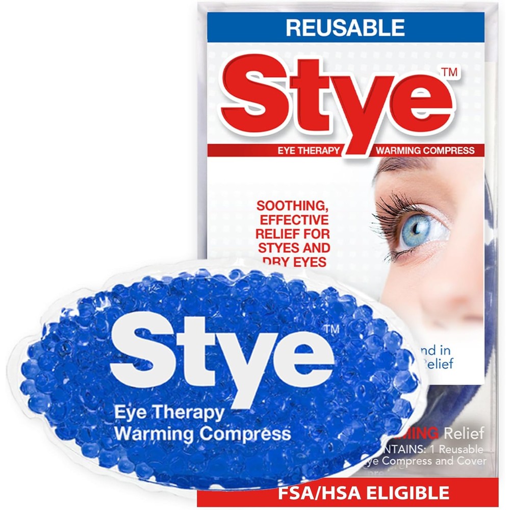 Stye Eye Therapy Reusable Warming Compress front view for stye relief
