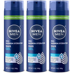 NIVEA MEN Maximum Hydration Shave Gel front view canister packaging