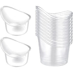 Hexinging 20 Piece Eye Wash Cup front view of clear plastic kit