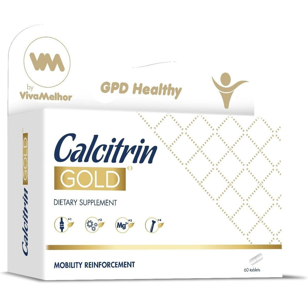 Soy Sano Calcitrin Gold Dietary Supplement For Mobility Reinforcement And Joint Support, 60 Tablets