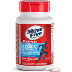 Schiff Move Free Advanced Glucosamine Chondroitin MSM Plus Vitamin D3 Joint Support Supplement For Mobility And Bone Health 120 Tablets