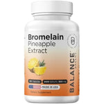 Balance Breens Bromelain 500mg 120 capsules bottle front view