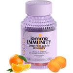 Lemme Immunity Postbiotic Gummies with Vitamin C and D3 for immune support