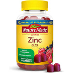 Nature Made Zinc 30 mg immune health dietary supplement 60 gummies