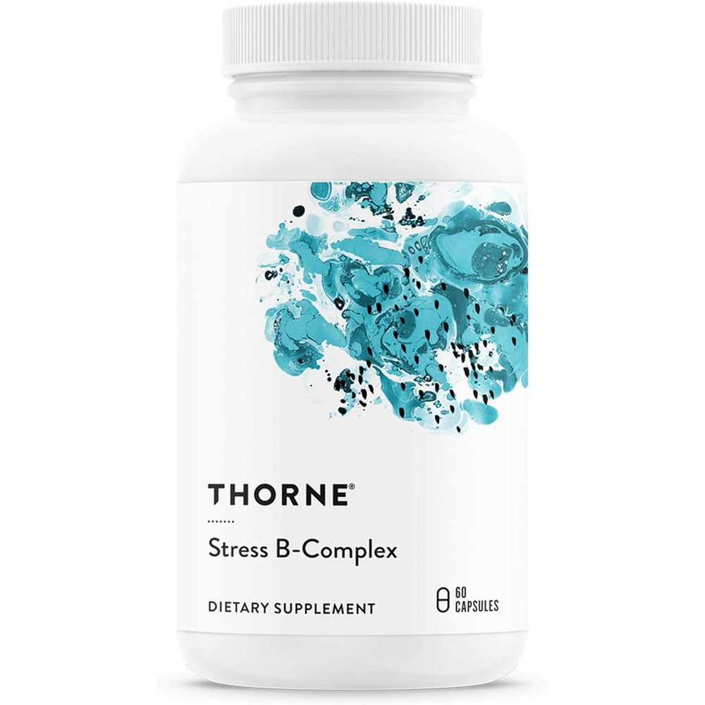 Thorne Stress B Complex premium wellness bottle front view