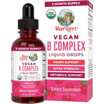 MaryRuth Organics Vitamin B Complex Liquid Drops front view bottle for metabolic support