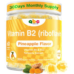 INSPIRELIFE ABC Vitamin B2 Gummies front view bottle for energy support