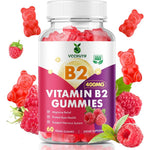 VCCHUYH Vitamin B2 Riboflavin Gummies front view showing the authentic imported supplement bottle packaging.