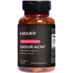 Endurance Products Endur Acin Niacin B3 ER 500 milligrams 200 tablets front bottle view showing cholesterol support benefits