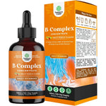 Natures Craft Vegan Vitamin B Complex Liquid front view bottle